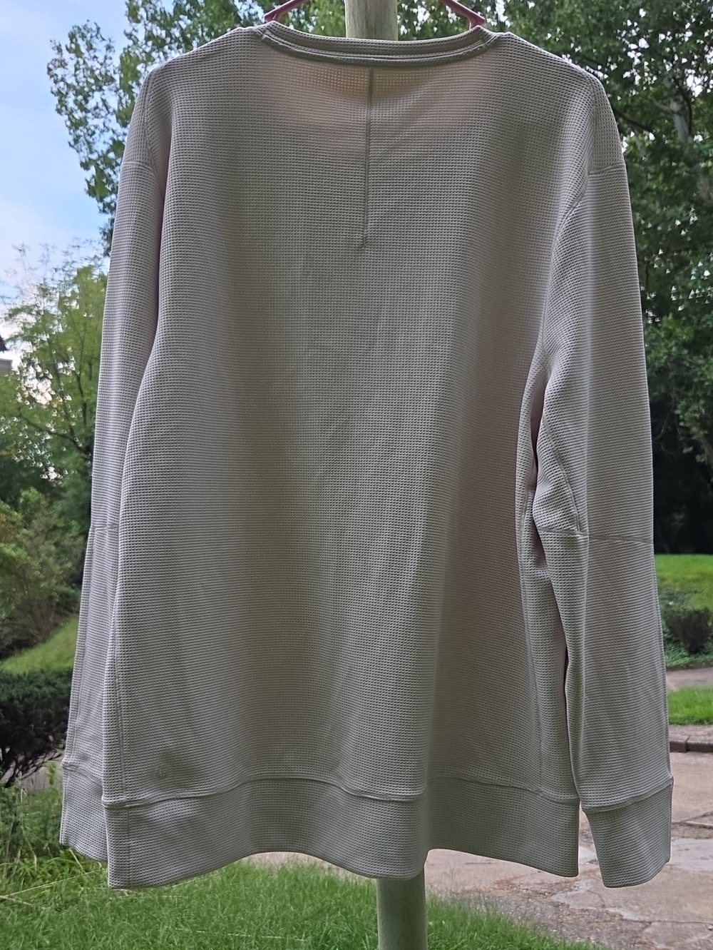 Lululemon Long Sleeve Waffle Shirt Women - Picture 6 of 7